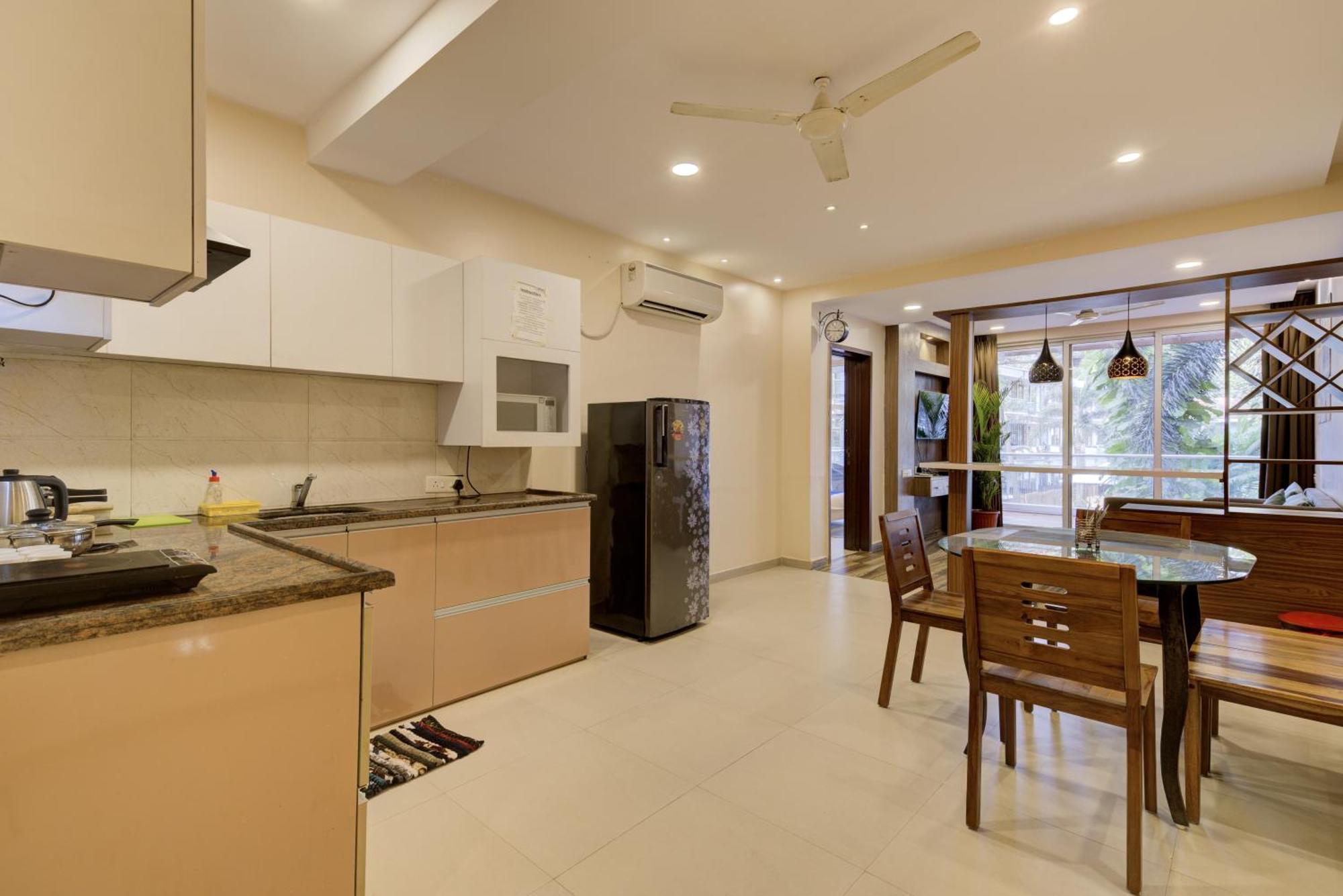 Eternal Wave By Happyinch Aparthotel Calangute Luaran gambar